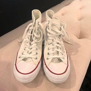 White high top converse